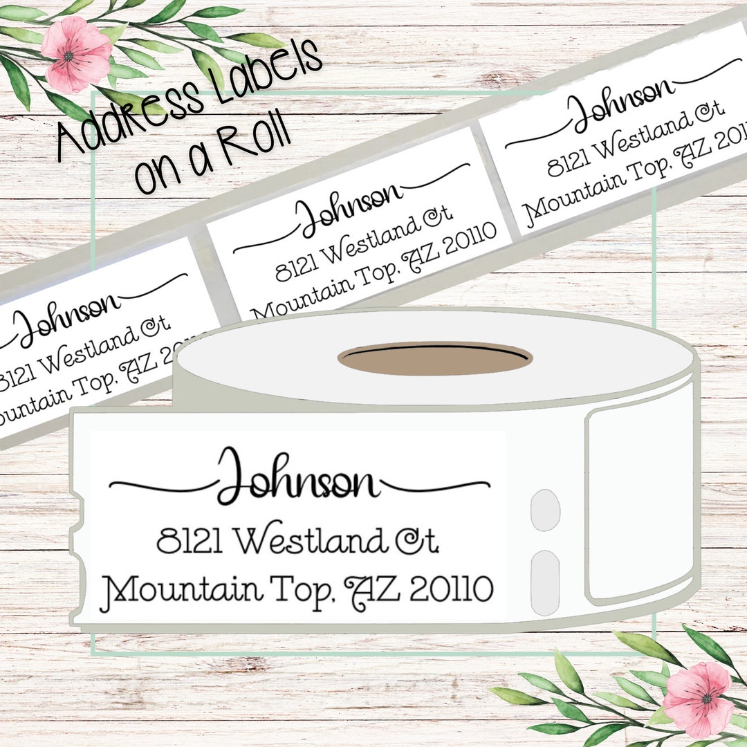Custom Address Labels Script Font Address Labels Return Mailing custom-address-labels-script-font-address-labels-return-mailing