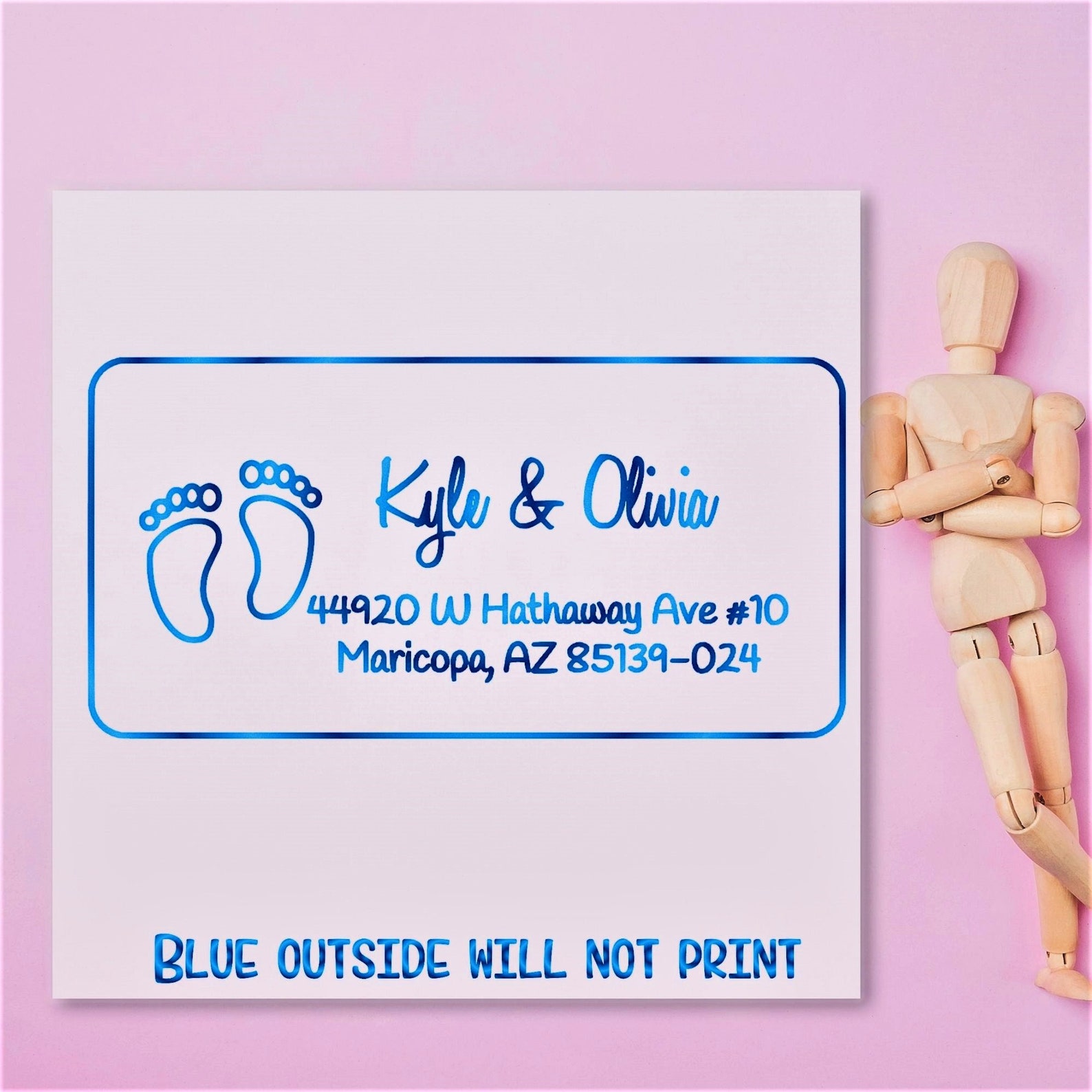 Return Address Label Baby Address Label Baby Etsy