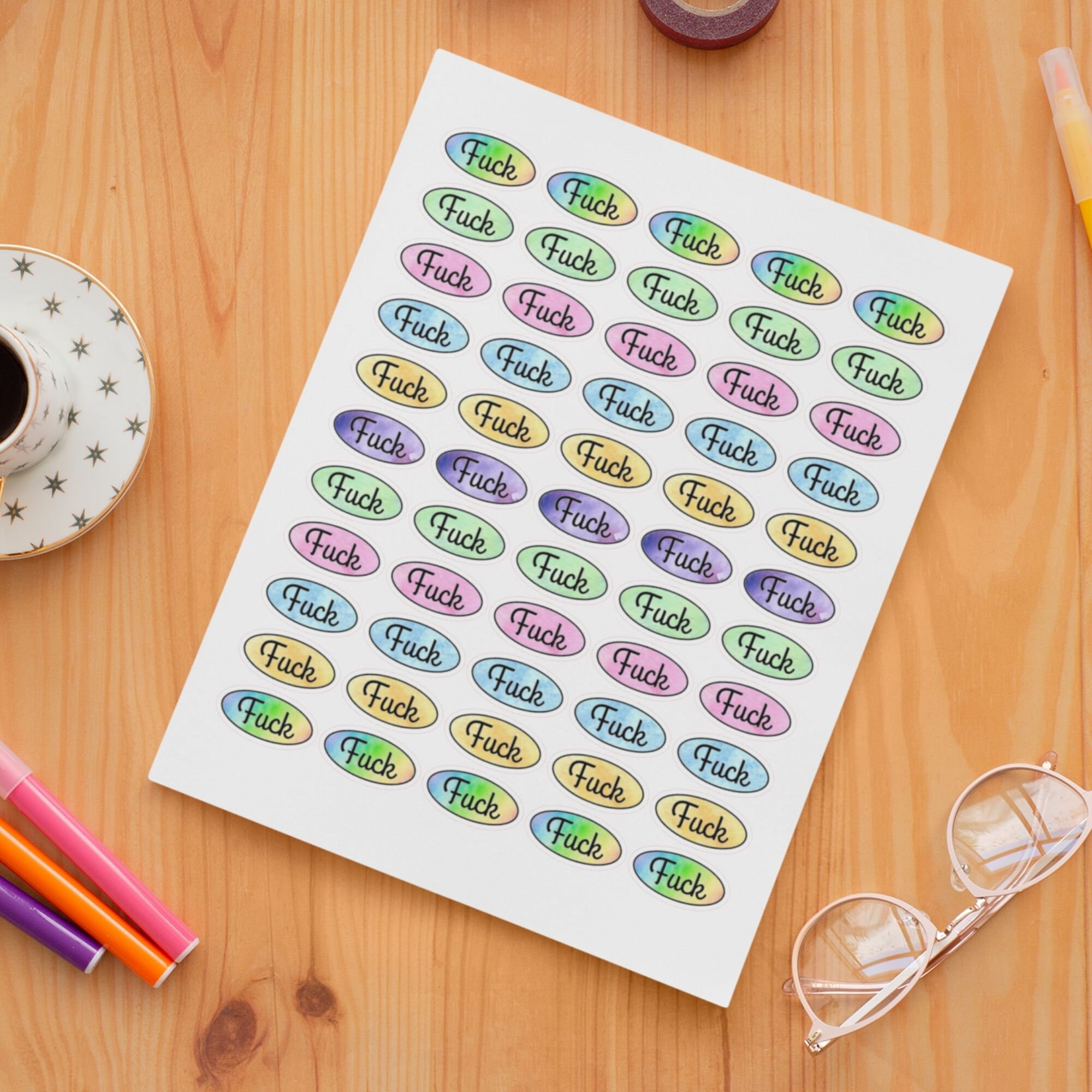 Planner Stickers Adult Planner Stickers Rude Planner Etsy