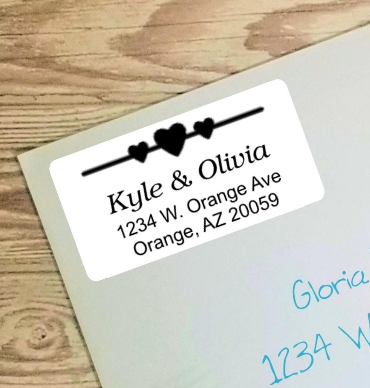Return Address Stickers Custom Address Stickers Personalized | Etsy