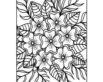 Easy Coloring Book For Adults: Beautiful Simple Designs, Floral, Flower  Coloring Book, Large Print, For Beginners, Gift For Adults, Seniors,  Birthday  Christmas, Xmas, Stress Relieving Designs - HappyFlo Press -  9781709711138