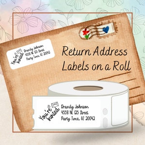 Custom Return Address Labels, Wedding Address Labels, Personalized Bridal or Wedding Gift, New House Address, Business Return Labels