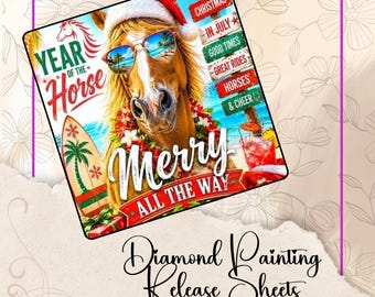 Merry all the Way Diamond Painting Event 2026, Reusable Silicone Backed Sheets