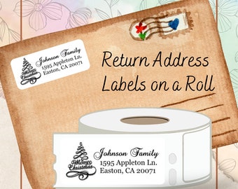Christmas Address Labels