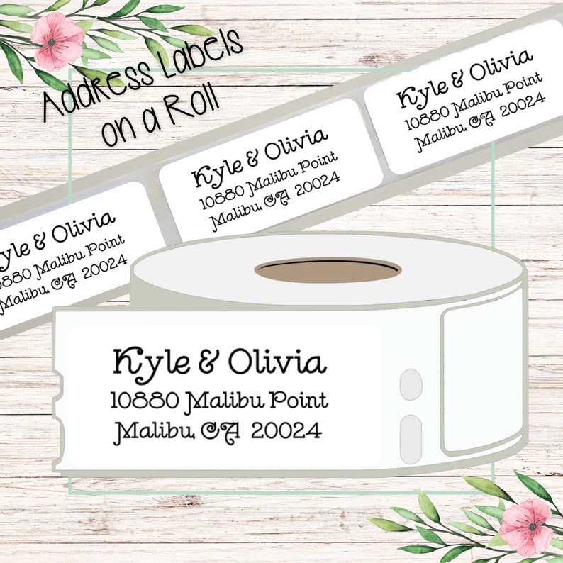 Return Address Stickers Return Address Labels Wedding Etsy