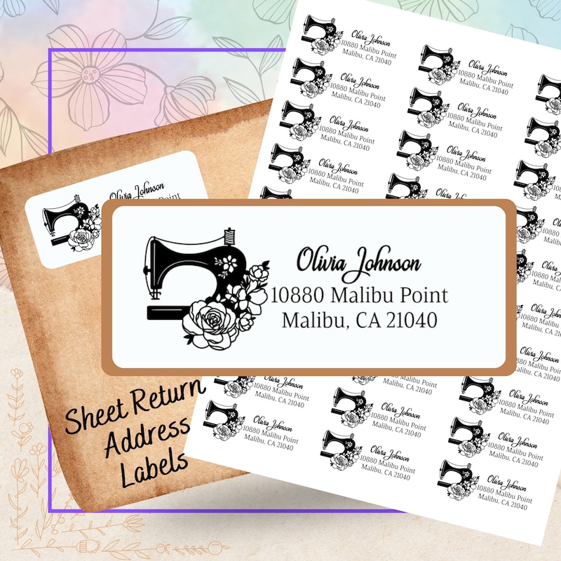 Sewing Machine Label - Etsy