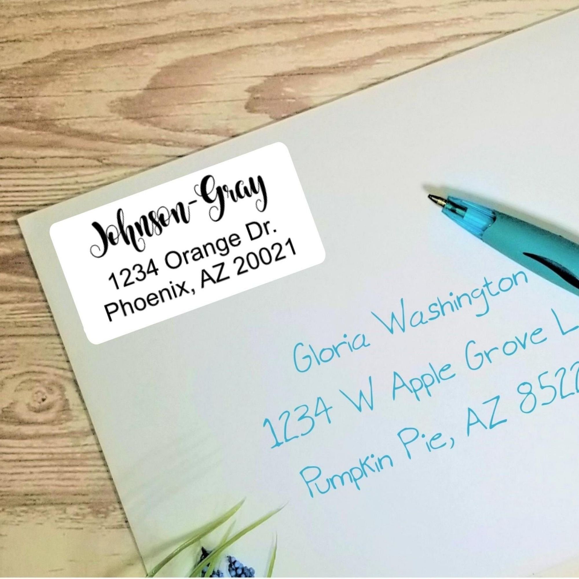 Custom Mailing Labels Custom Return Address Labels Etsy