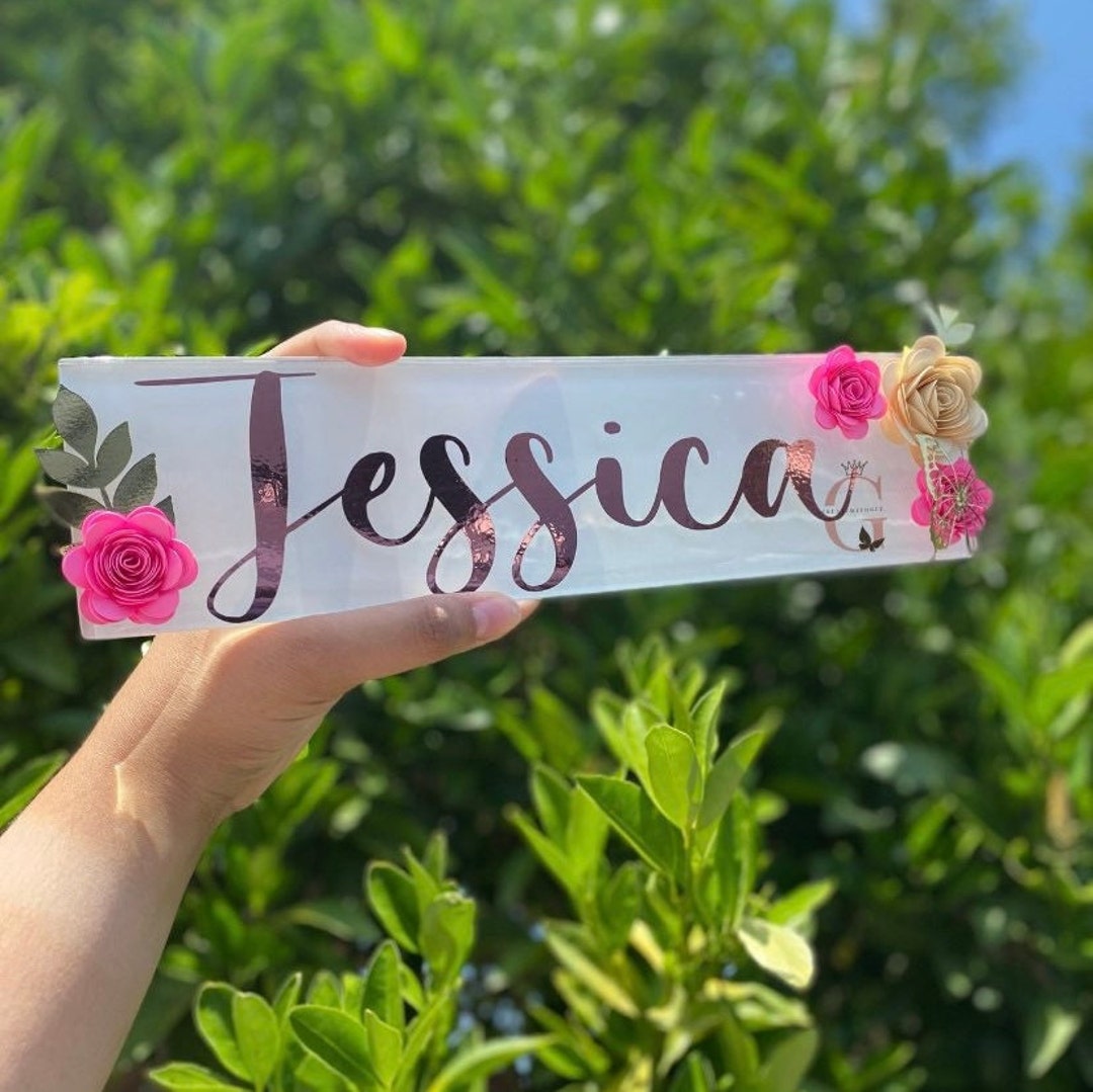 Office Name Plate Desk Name Decor Name Decor For Office Etsy