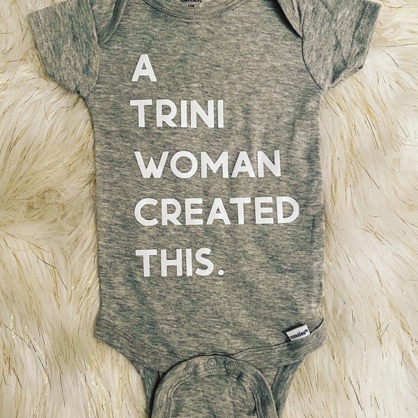 A Trini Woman Created This baby onesie