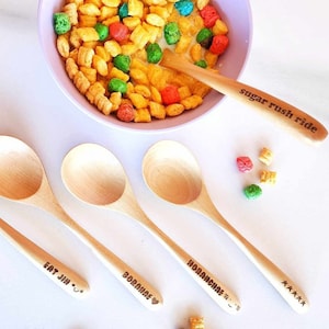 Kpop Wooden Spoon - Home Goods - 5 star - bts - seventeen - stray kids- txt