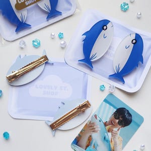 BTS Jin Super Tuna hairclip set - seokjin - bangtan - kpop - accesorios para el cabello