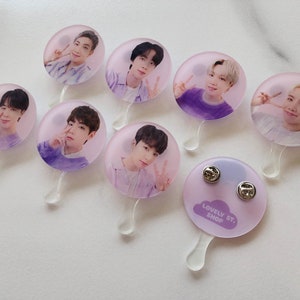 BTS Mini Picket Pin - Kpop Uchiwa - Ita Bag - Tote Bag