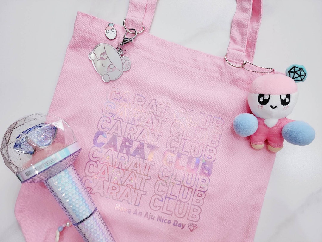 Buy SEVENTEEN Tote Bag Carat Club Aju Nice Kpop Online in India - Etsy