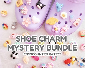 Shoe charm mystery scoop - kawaii cute food kpop flower accessories