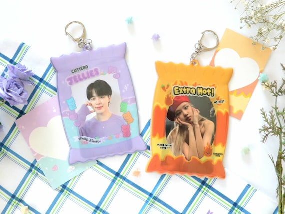 K-pop Photocard Holder - Hot Chips - Sweet Jellies - Snack - Boba