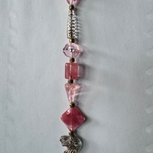 Pink with Seahorse Suncatcher