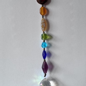 Chakra Sonnenfänger mit Kristall