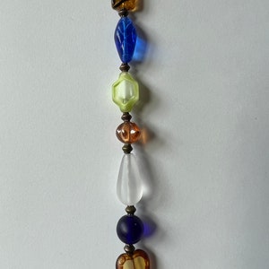 Blue and Amber Suncatcher