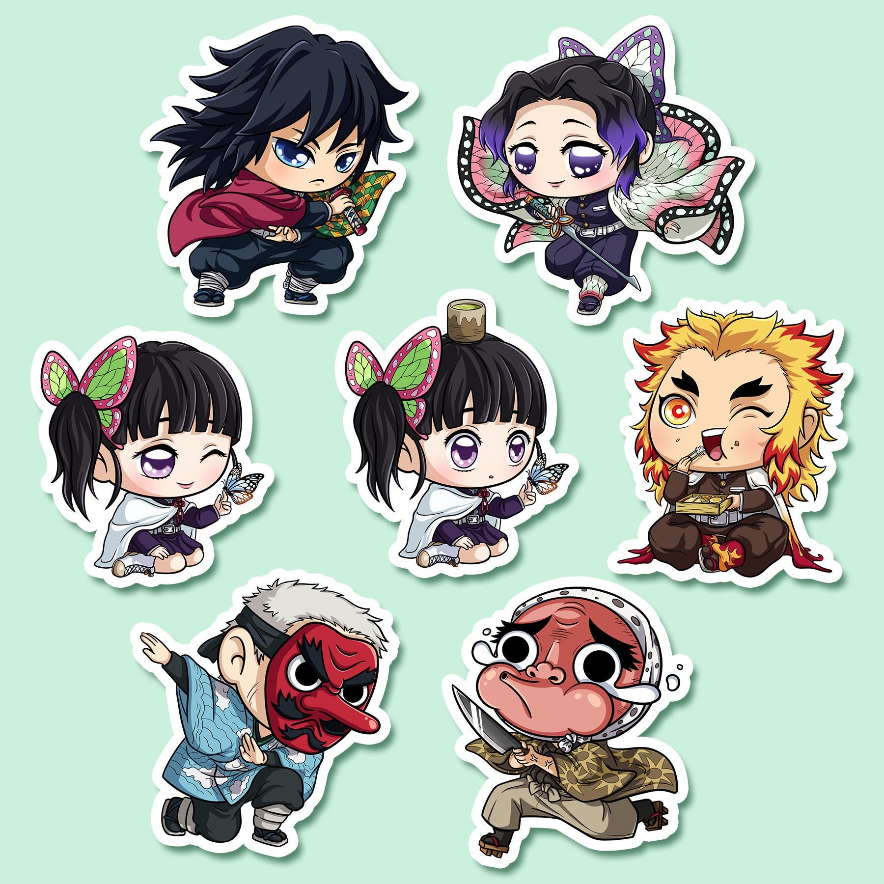 Chibi Anime Stickers 3 Vinyl Stickers Cute Die-cut - Etsy Canada Chibi Anime Stickers 3 Vinyl Stickers Cute Die-cut - Etsy Canada