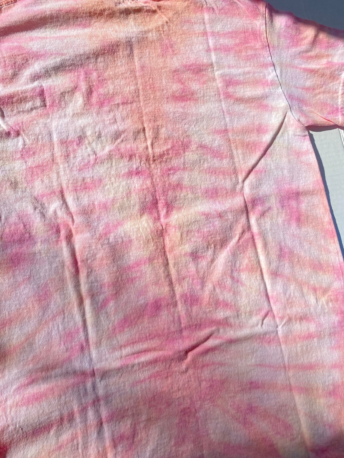 Pink and Orange Tie dye Etsy