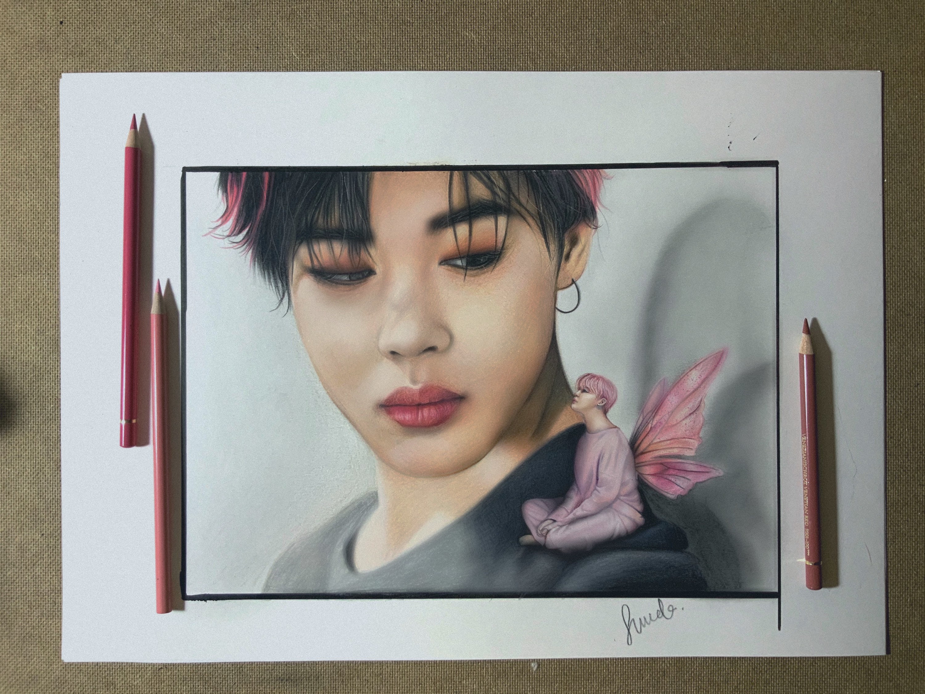 BTS Jimin dibujo a lápiz de color : IMPRIMIR de fanart - Etsy España BTS Jimin dibujo a lápiz de color : IMPRIMIR de fanart - Etsy España