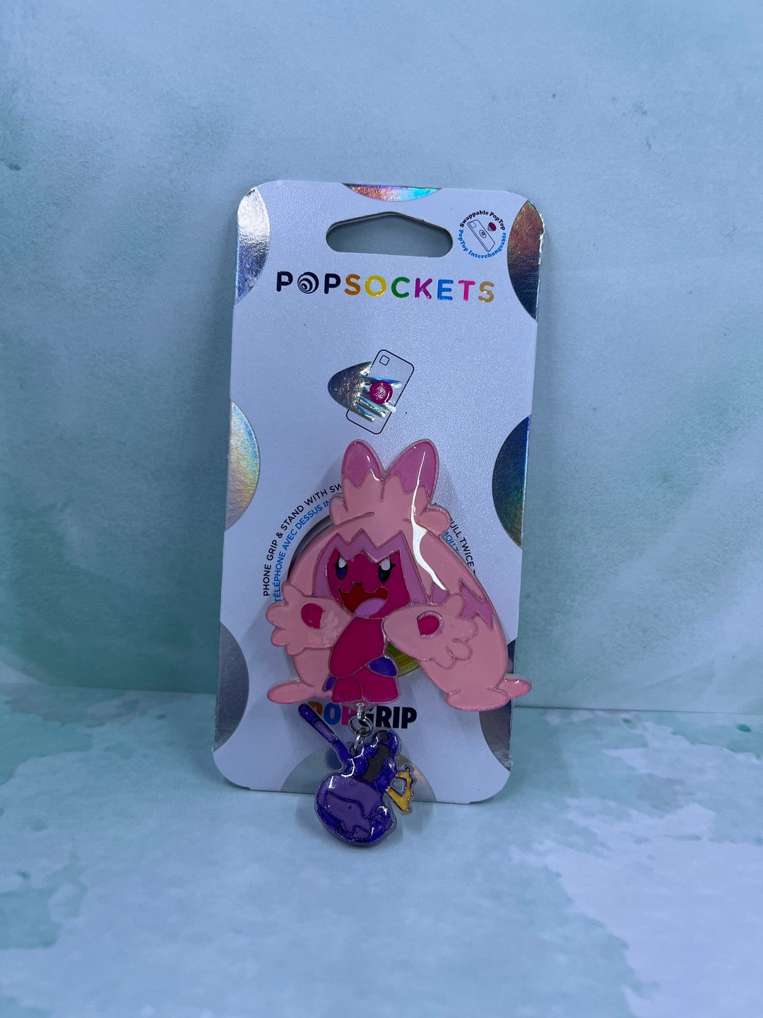 Authentic Popsocket, Magsafe Popsockets Poke Anime Tinkaton, Badge Reel ...