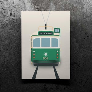 Melbourne Tram: Melbourne | Travel Print | Melbourne, Australia | Printed to Order