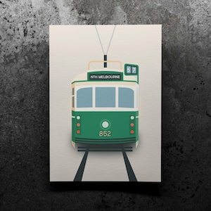 Melbourne Tram: North Melbourne | Travel Print | Melbourne, Australia | Printed to Order