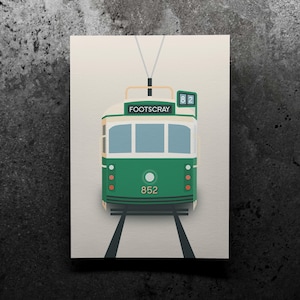 Melbourne Tram: Footscray | Travel Print | Melbourne, Australia | Printed to Order
