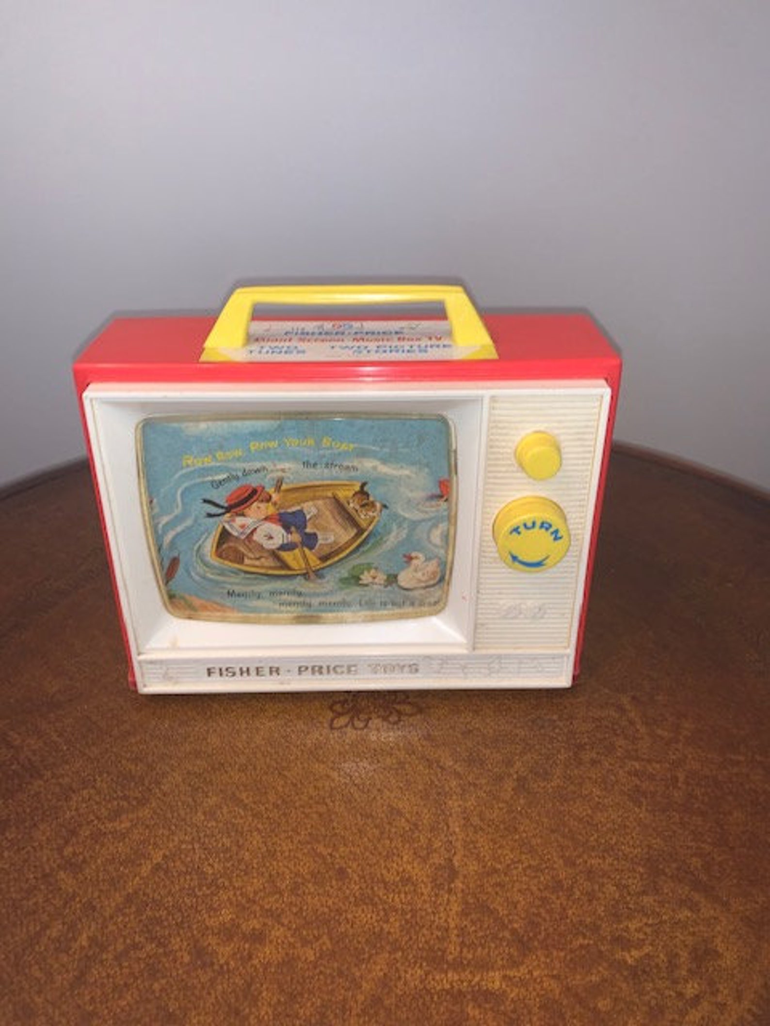 Fisher Price Giant screen music box tv Etsy