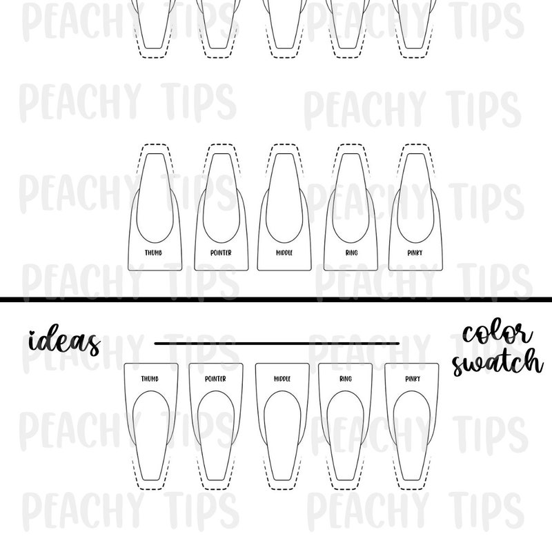 Ballerina Nail Design - Etsy UK