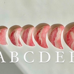 Rhodochrosite Moon | Rhodochrosite Crystal