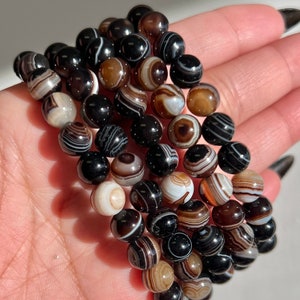 Black Agate bracelet