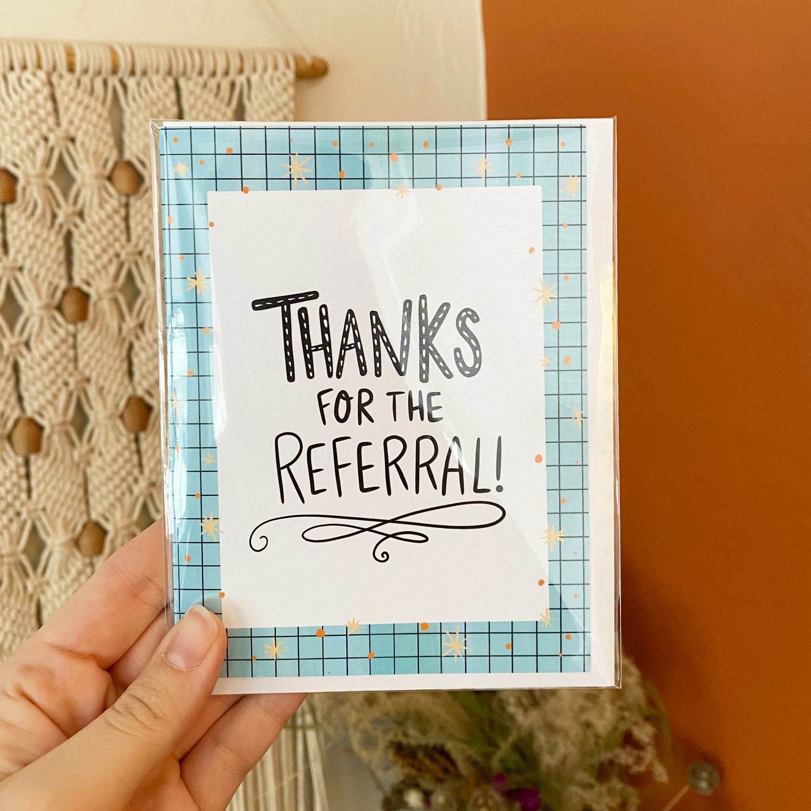 Thank You for the Referral Card Referral Gift Real Estate Etsy