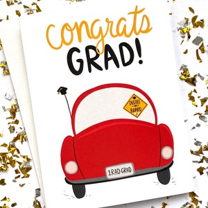 Tarjeta de graduación divertida, regalo de graduación de maestría, tarjeta de graduación de maestría, regalo de graduación de secundaria para él, tarjeta de graduación para él
