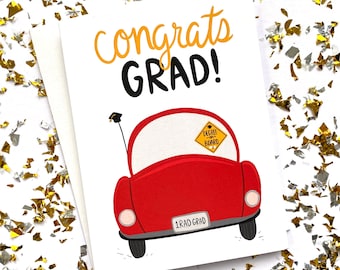 Funny Graduation Card: Rad Grad Gift