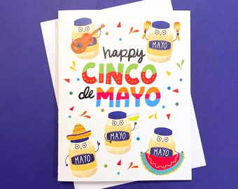 Happy Cinco De Mayo Card, cinco de mayo gifts, funny cinco de mayo, cinco de mayo greeting cards