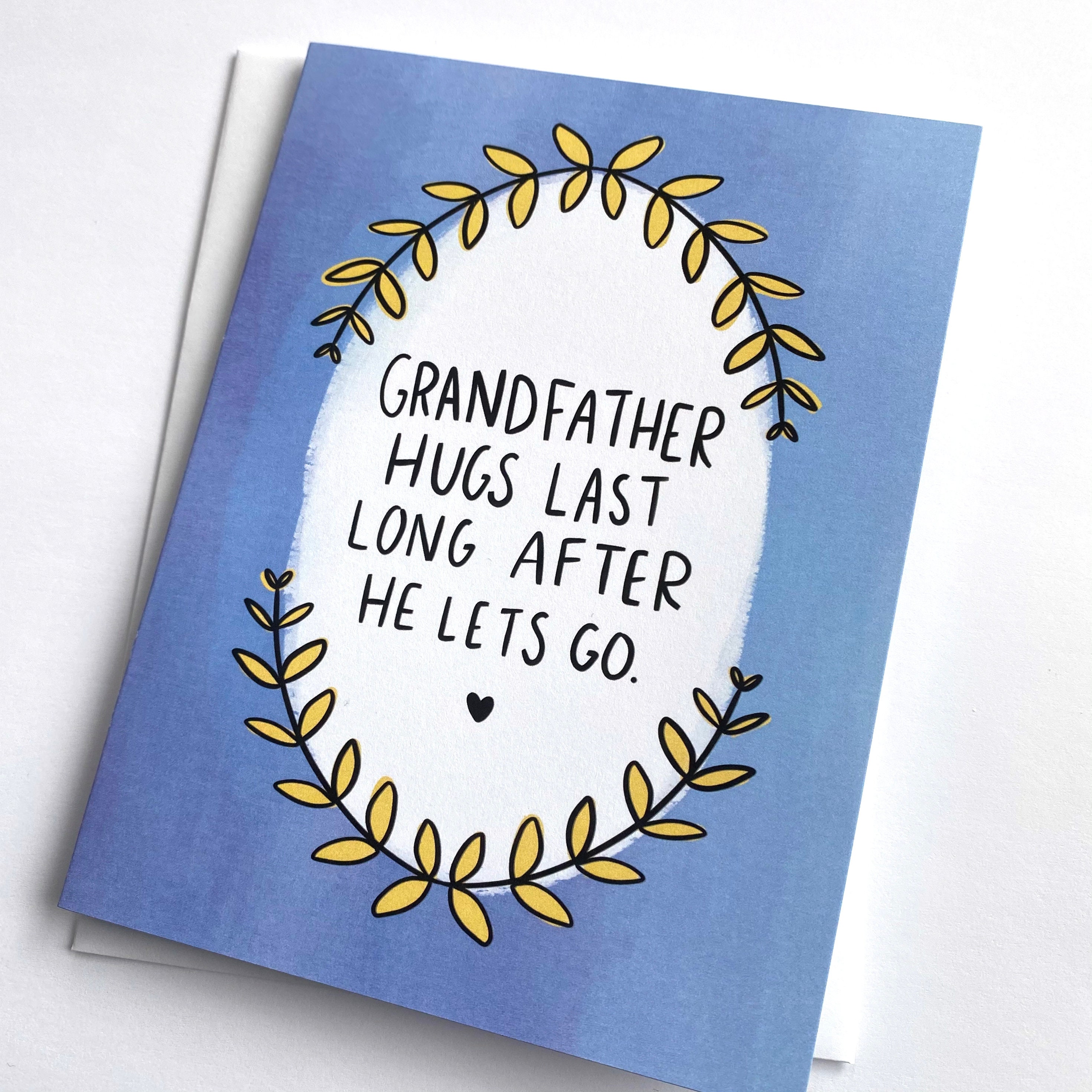 Loss of Grandfather Grandpa Loss Gift Sympathy Card Grandpa | Etsy