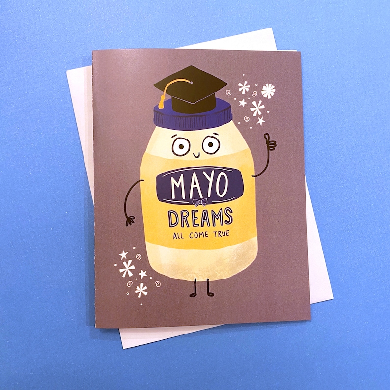 Funny Graduation Card: Mayo Dreams Greeting Card image 7