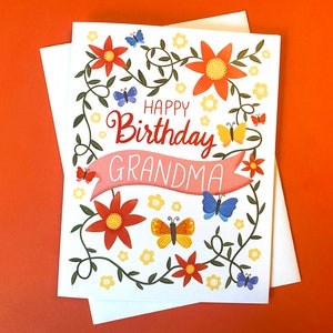 Cartão de aniversário da avó para a avó, cartão de aniversário da avó, cartão de aniversário da avó, cartão de aniversário da avó, cartão de aniversário da vovó