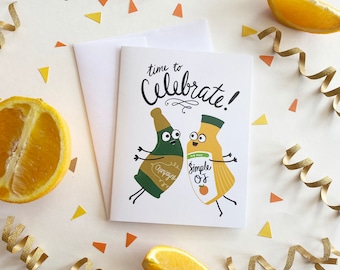 Celebrate with Mimosas Card