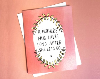Loss of Mother Sympathy Card: Memorial Gift
