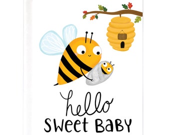 Baby Bee Card, Bee Baby Gift, Congrats New Baby, New Baby Card, Funny Baby Card, Baby Congratulations, Welcome Baby Card, Congrats On Baby