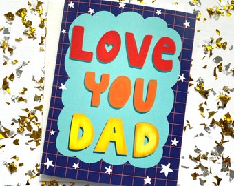Fathers Day Card, Fathers Day Gift, Fathers Day Card From Daughter, Fathers Day Card From Son, Happy Fathers Day, Funny Fathers Day Card