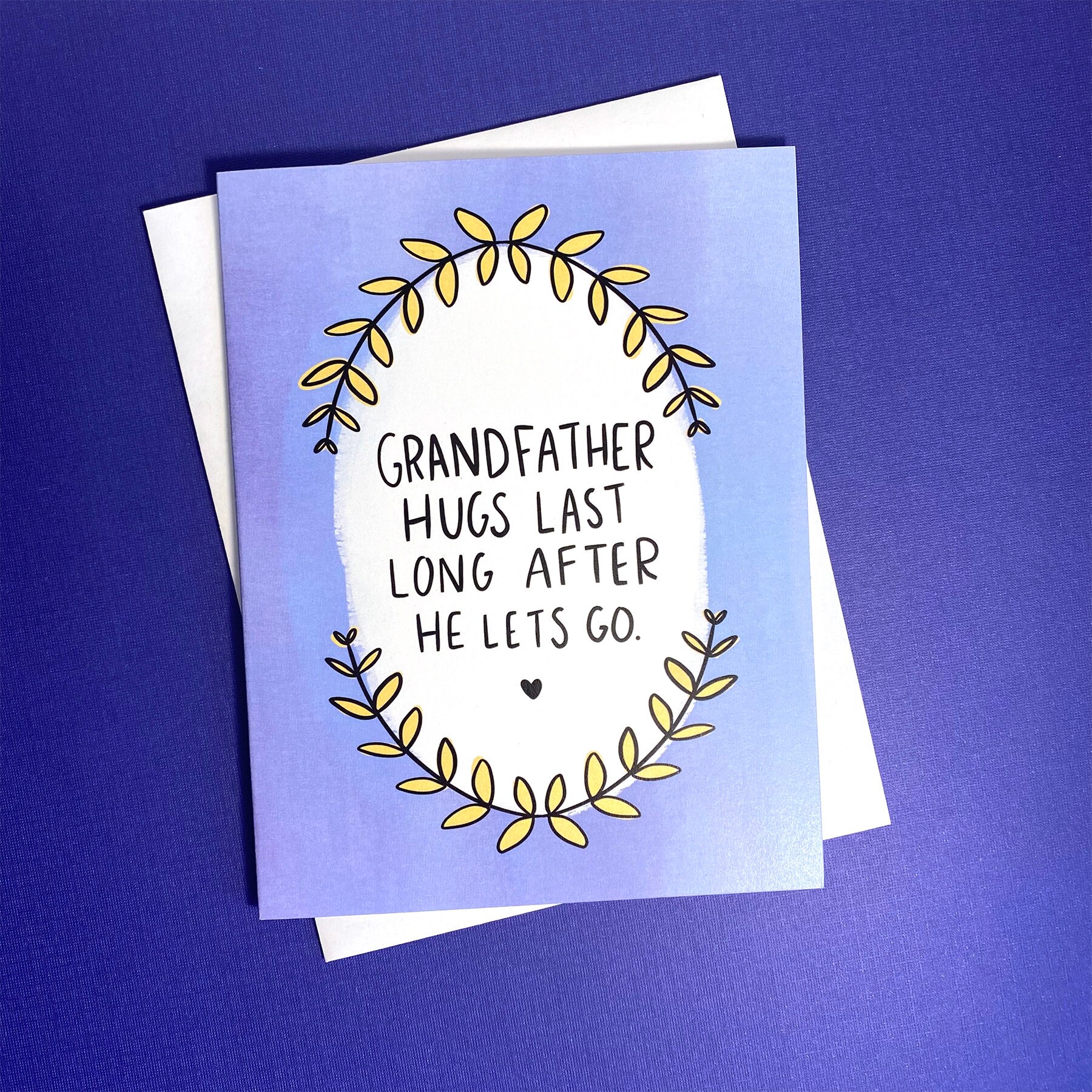 Loss of Grandfather, Grandpa Loss Gift, Sympathy Card Grandpa, Condolence Card, Death of Grandfather, Grandpa Memorial Gift, Sympathy Gift