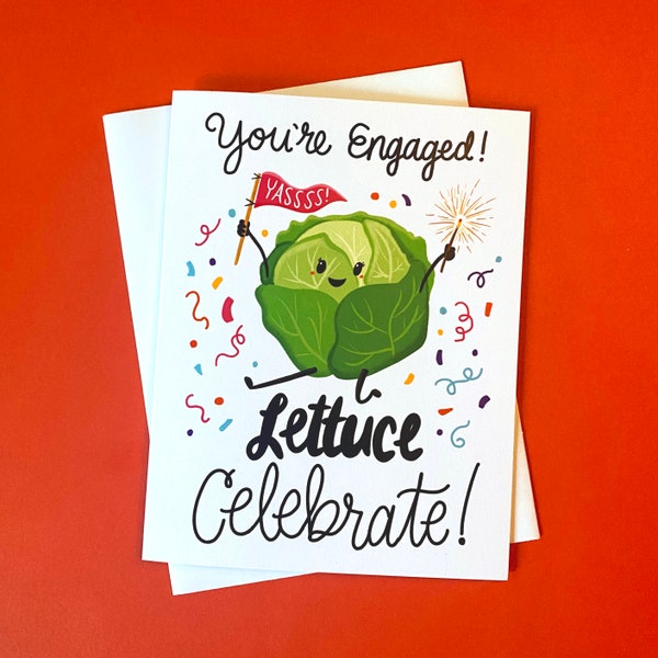 Funny Engagement Card for Friend, Engagement Congratulations Card, Best Friend Engagement Card, Engagement Congrats Card, Happy Engagement