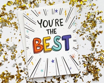 Appreciation Card, Thank You Gift