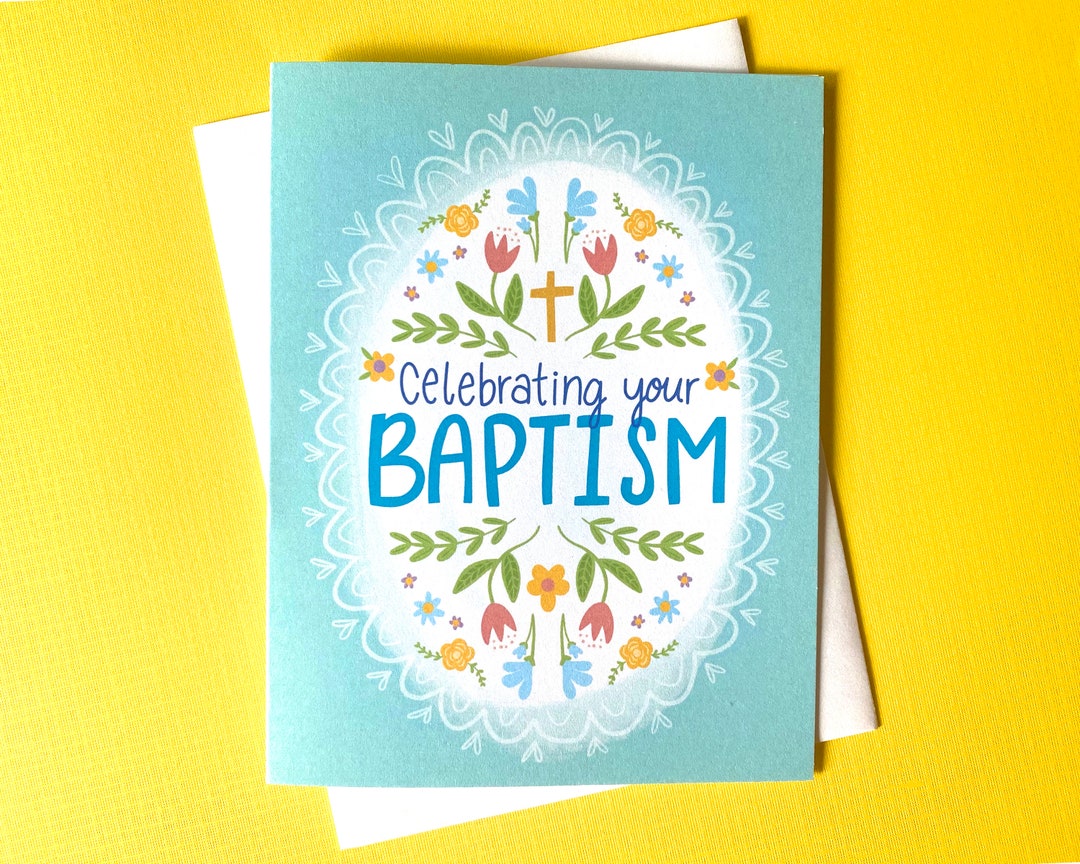 Baptism Card, Card for Baptism, Catholic Baptism Card, Baptism Cards for Boys,, Baptism Card for ...