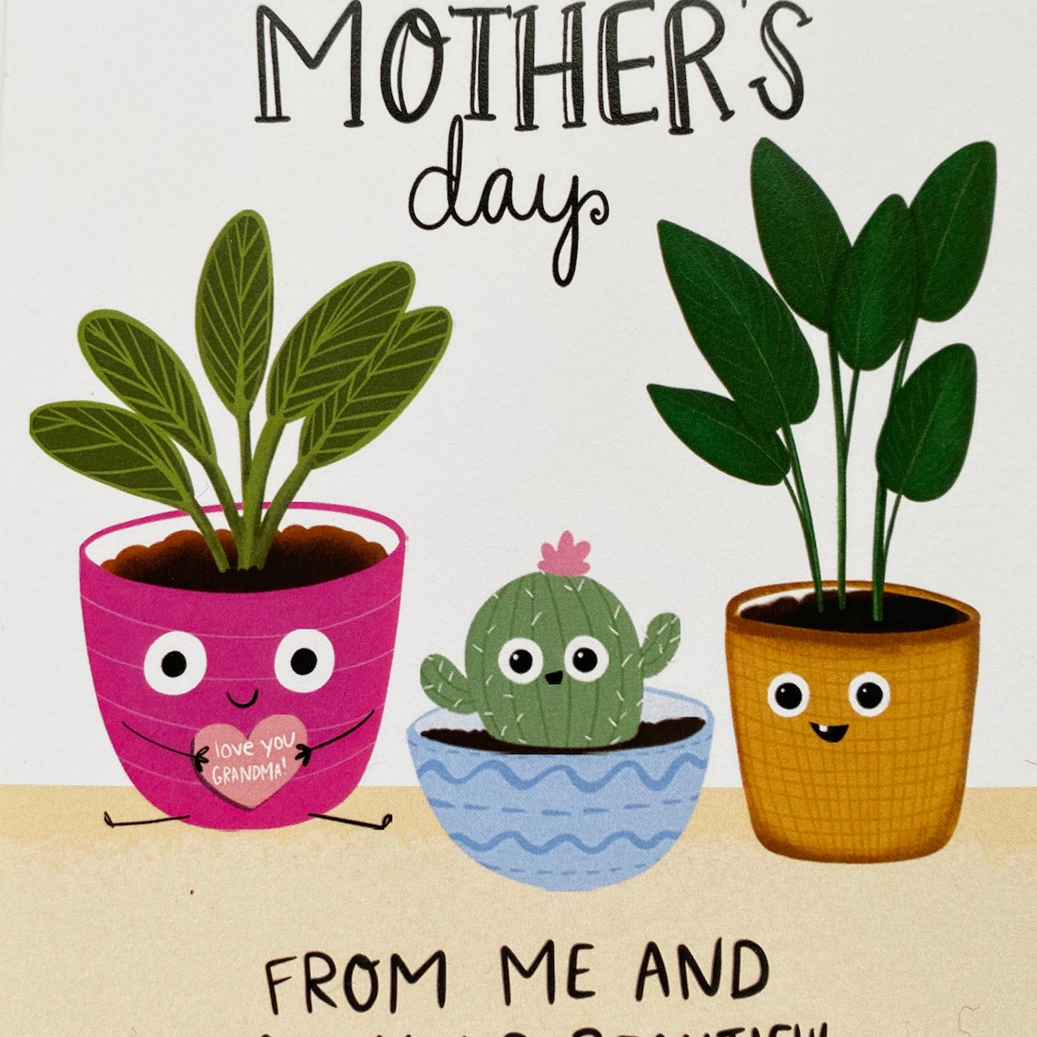 Funny Mothers Day Card Plant Mom Mothers Day Card Funny Etsy