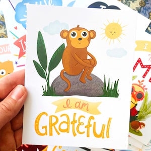 Affirmationskarten für Kinder, Kleinkind Affirmationskarten, Kinder Affirmationskarten, Achtsamkeit für Kinder, positive Affirmationen,